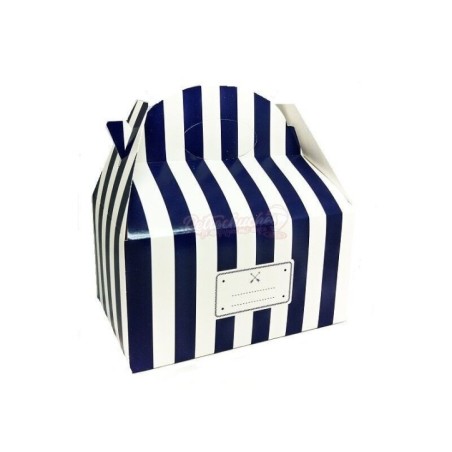 cajitas regalo detalles azul marino 12 uds 45026 8434077040591