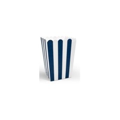 cajitas baja palomitas azul marina 12 uds 65 cm 45043 8434077040591