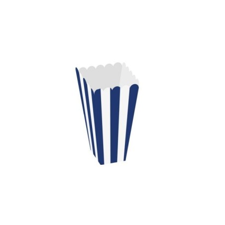 cajitas altas palomitas azul marina 12 uds 16 cm 45044 8434077040591