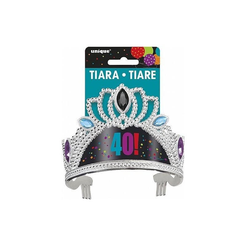 Tiara 40 cumpleaños corona