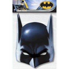 mascaras batman para cumpleanos 8 uds carton 49921 8434077040591