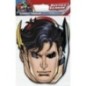 Mascaras liga de la justicia 8 uds carton