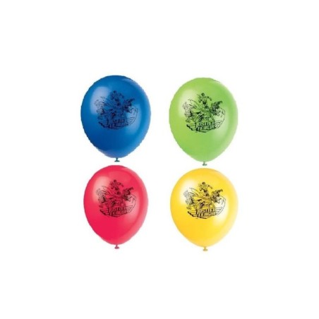 globos liga de la justicia latex 8 uds 49975 8434077040591