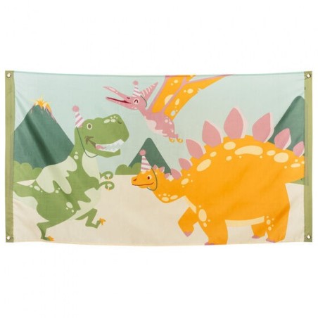 bandera fiesta dinosaurios 150x90 cm 50052 8434077040591
