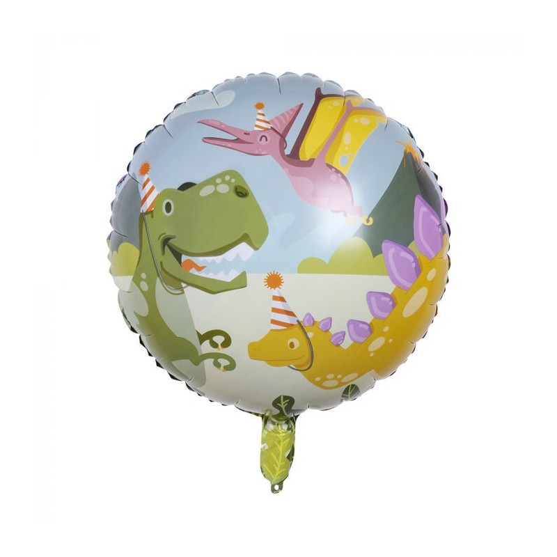 Globo dinosaurio foil 1 ud 45 cm