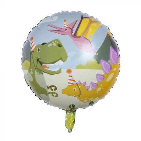 globo dinosaurio foil 1 ud 45 cm 50056 8434077040591