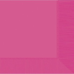 servilletas rosa fuerte 22x22 cm 50220 103 8434077040591