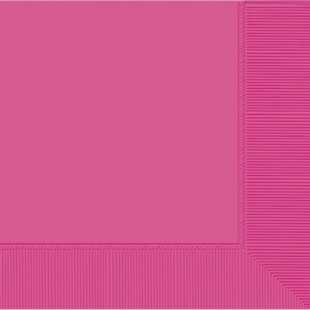 servilletas rosa fuerte 22x22 cm 50220 103 8434077040591
