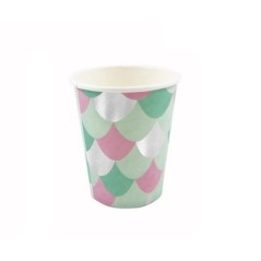 vaso sirenas mermaid cumpleanos 6 uds 50358 8434077040591