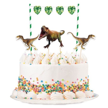 decoracion dinosaurios para pastel o tarta 50611 8434077040591