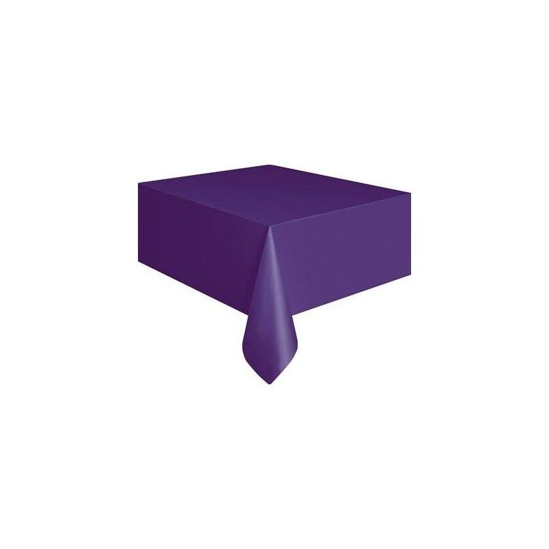 Mantel morado liso 137x213 cm