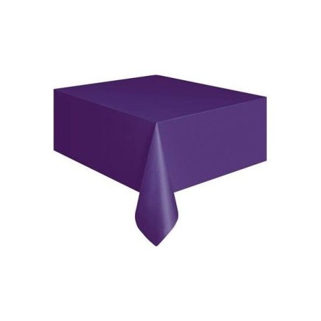 mantel morado liso 137x213 cm 5088 8434077040591