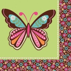 servilletas hippie 33 x 33 cm fiesta hippy 519474 8434077040591
