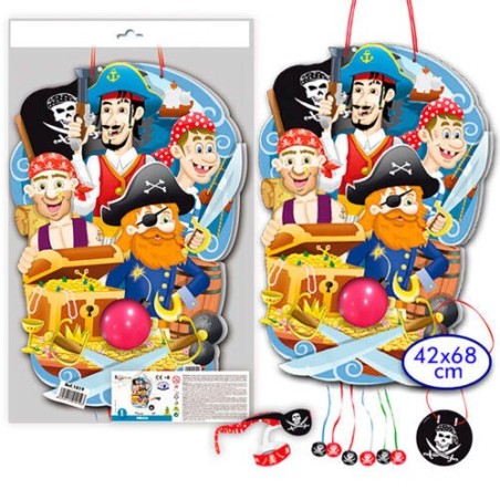 pinata cumpleanos pirata 42x68 cm 5312 8434077040591