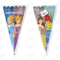 bolsas cono cumpleanos princesas disney aventures unidad 53248 8434077040591