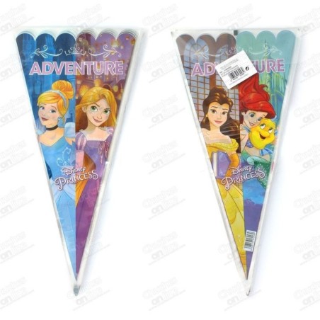 bolsas cono cumpleanos princesas disney aventures unidad 53248 8434077040591