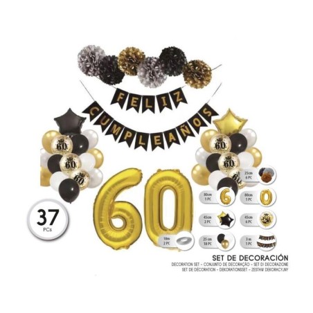 set globos y decoracion 60 cumpleanos 53974 8434077040591