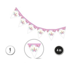 guirnalda triangular unicornios 4 metros 56579 8434077040591