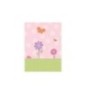 Mantel bebe rosa pajarito papel baby shower