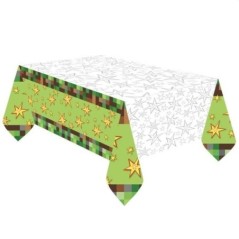 mantel plastico fiesta minecraft 137x243 cm 571778 8434077040591