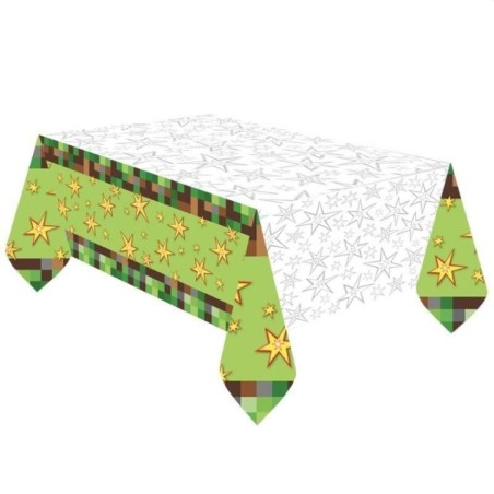 mantel plastico fiesta minecraft 137x243 cm 571778 8434077040591
