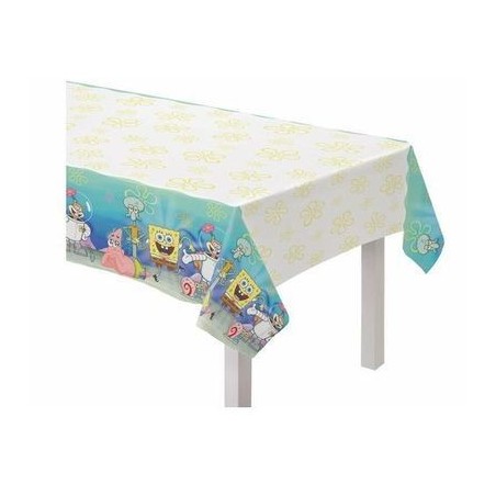 mantel bob esponja cumpleanos 120x180 cm 572627 8434077040591