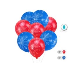 globos telas de anara spider 8 uds 30 cm 57564 8434077040591