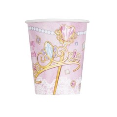 vasos cumpleanos princesa 8 uds 58136 8434077040591