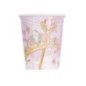 Vasos cumpleaños princesa 8 uds