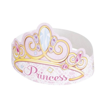 tiaras de princesas 6 uds cumpleanos 58138 8434077040591