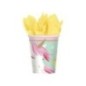 Vasos de unicornio de 266 ml 8 unidades