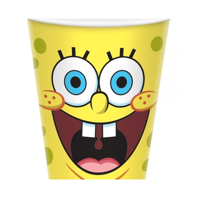 Vasos Bob Esponja 8 uds carton