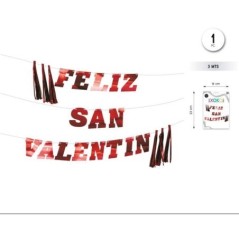 letrero feliz san valentin 3 metros 59426 8434077040591