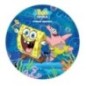 Platos Bob Esponja cumpleaños 8 uds 23 cm
