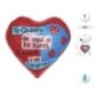 Globo corazon foil Te quiero de aquí  de 43 cm