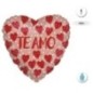 Globo corazon foil Te amo 43 cm