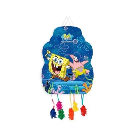 pinata bob esponja cumpleanos 28x33 cm 59512 8434077040591