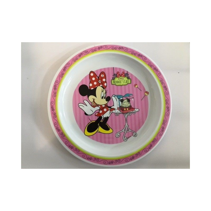 Plato minnie mouse  22 cm rigido
