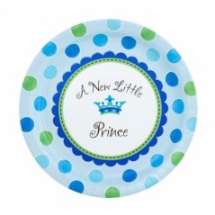 platos 27 cm es un nino little prince baby shower 599458 8434077040591
