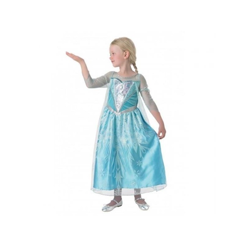 Disfraz Elsa Frozen premium niña talla 7-8 años