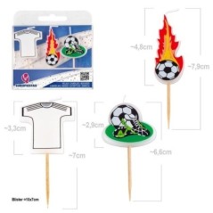 velas de cumpleanos futbol camiseta blanca madrid 61596 8434077040591