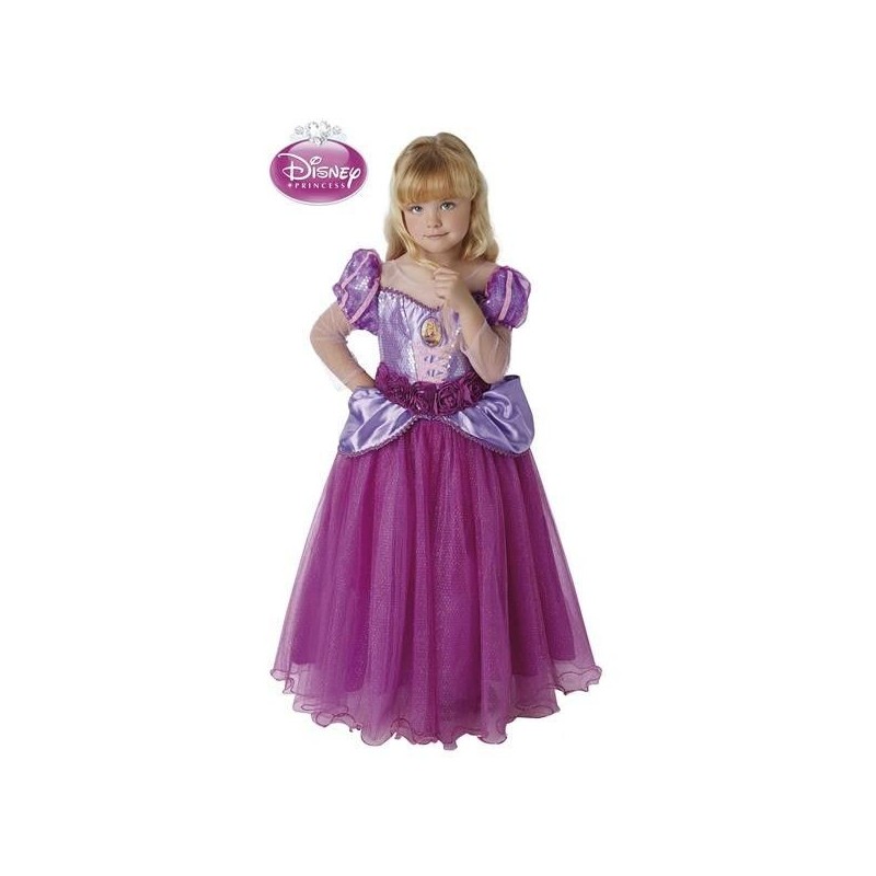 Disfraz Rapunzel enredados premium niña talla 3-4 años