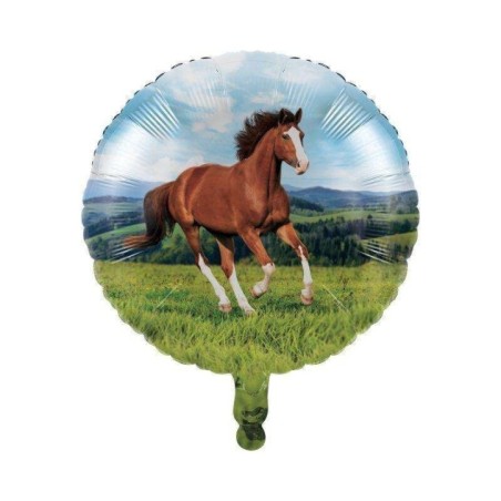 globo caballo 45 cm helio o aire 62188 8434077040591