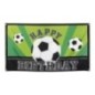 Bandera cumpleaños futbol fiesta 90 x 150 cm