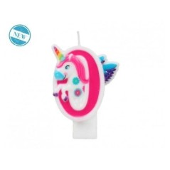 vela unicornio numero 0 63355 8434077040591