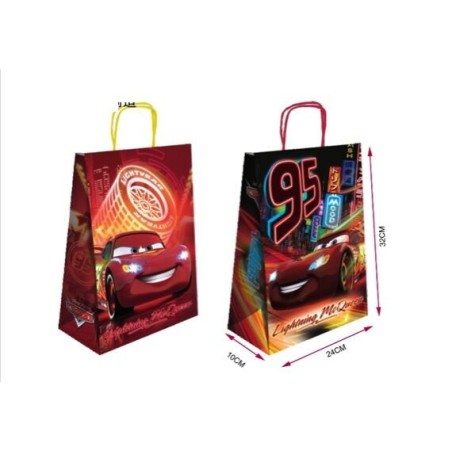 bolsa regalo cars 32x24x10 cm 643192 8434077040591