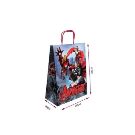 bolsa regalo los vengadores 32x24x10 cm 643194 8434077040591