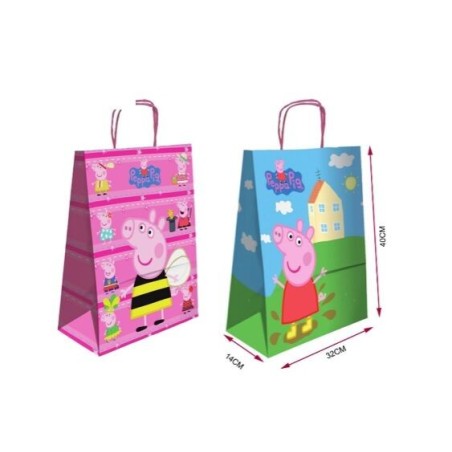 bolsa regalo peppa pig 40x32x14 cm 643197 8434077040591