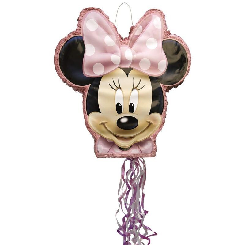 Piñata Minnie Mouse romper o tirar 50 x 47 cm