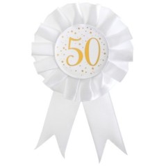 escarapela 50 cumpleanos aniversario 8x15 cm 6635 50 8434077040591